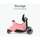 Детски разтегаем скутер Xtend Ride-on, цвят сьомга  - 5