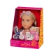 Детска кукла за стилизиране на прически и грим Battat Диана  - 4
