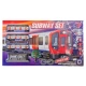 Детска играчка Влак на батерии Subway Set 512 см. 
