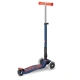 Детска тротинетка Maxi Deluxe Foldable LED Navy Red  - 3