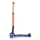 Детска тротинетка Maxi Deluxe Foldable Neon LED Blaze Orange  - 3