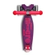 Детска тротинетка Maxi Deluxe Foldable Neon LED Ultra Pink  - 6