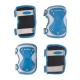 Детски наколенки и налакътници Reflective Blue S размер  - 1