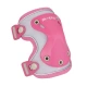 Детски наколенки и налакътници Reflective Pink S размер  - 2