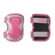 Детски наколенки и налакътници Reflective Pink S размер  - 4