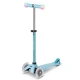 Детска тротинетка с 3 колела Mini2Grow Deluxe Magic LED Blue  - 4