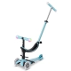 Детска тротинетка с 3 колела Mini2Grow Deluxe Magic LED Blue  - 1