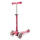 Детска розова тротинетка с 3 колела Mini 3in1 Deluxe Pink  - 5