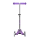 Детска лилава тротинетка Mini Deluxe Fairy Gl LED Purple  - 3