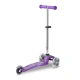 Детска лилава тротинетка Mini Deluxe Fairy Gl LED Purple  - 4