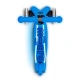 Детска синя тротинетка Mini Deluxe Glow LED Plus Artic Blue  - 3