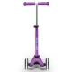Детска лилава тротинетка Mini Deluxe LED Purple  - 2