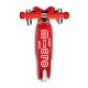 Детска тротинетка с 3 колела Mini Deluxe LED Red  - 2