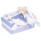 Бебешко плюшено мече за гушкане Petit Chou 27см  - 1