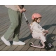 Детски разтегаем скутер Mini Ride Розов корал  - 17