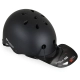 Детска черна предпазна каска Skate Y09 (54-58 cm)  - 5