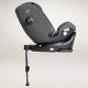 Детски сив стол за кола Ebony I-Spin XL 40-150 см  - 8