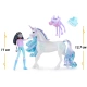 Детски сет кукла Лейла и еднорога Глетчер Unicorn Academy  - 3