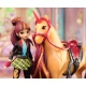 Детски сет кукла Валентина и еднорога Синдер Unicorn Academy  - 5