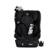 Детски стол за кола с 2 играчки Rock 76-150см Midnight-black  - 2