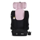 Детски стол за кола с 2 играчки Rock 76-150см Baby-pink  - 4
