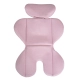 Детски стол за кола с 2 играчки Rock 76-150см Baby-pink  - 5