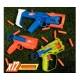 Детски троен комплект за игра Nerf Series Triple Action Pack  - 1