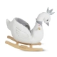 Детска плюшена юлка Лебед Swan  - 5