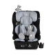 Детски стол за кола с 2 играчки Security 76-150см Space-Grey  - 8