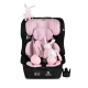 Детски стол за кола с 2 играчки Security 76-150см Baby-pink  - 2