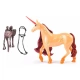 Детски игрален комплект Unicorn Academy Cinder Еднорог 28 см  - 2