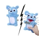 Детска интерактивна плюшена играчка ScreamerZ Мечка  - 3