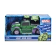 Детска играчка Зелена кола Marvel Light Hero Hulk 1:32  - 2
