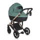 Бебешка комбинирана количка 3 в 1 Eggo Emerald-Blue  - 9