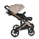 Бебешка бежова комбинирана количка 3 в 1 Eggo Sand-Beige  - 6