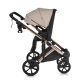 Бебешка бежова комбинирана количка 3 в 1 Eggo Sand-Beige  - 8