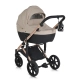 Бебешка бежова комбинирана количка 3 в 1 Eggo Sand-Beige  - 9
