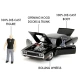 Детски комплект Бързи и яростни 1970 Dodge Charger 1:24  - 3