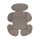Бебешки стол за кола i-Maxx 40-150см Cool-beige  - 11