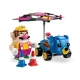 Детски игрален конструктор Mario Kart Wario и King Boo  - 7