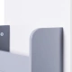 Детска дървена секция на 4 нива с рафтове Rocket White/Gray  - 3