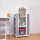 Детска дървена секция на 4 нива с рафтове Rocket White/Gray  - 6