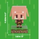Детска 3D лампа Minecraft Piglin Icon  - 9