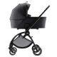 Черен кош за новородено RIO Carrycot Carbon Black  - 3