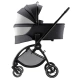 Черен кош за новородено RIO Carrycot Carbon Black  - 4