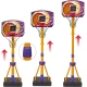 Интерактивна играчка Баскетболен кош със стойка и брояч  - 5