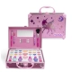 Розов козметичен комплект в куфарче Галактически мечти 33 ч.  - 1