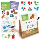Детски образователен комплект Магнитна и дървена дъска  - 2