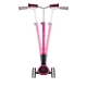 Розова сгъваема тротинетка за деца Ace Lights  - 5