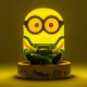 Детска жълта 3D лампа Minions Icon  - 8